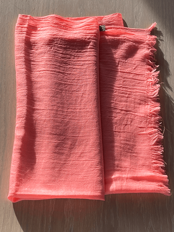 Ulrikke Skjerf, Bomull / Ull, Coral