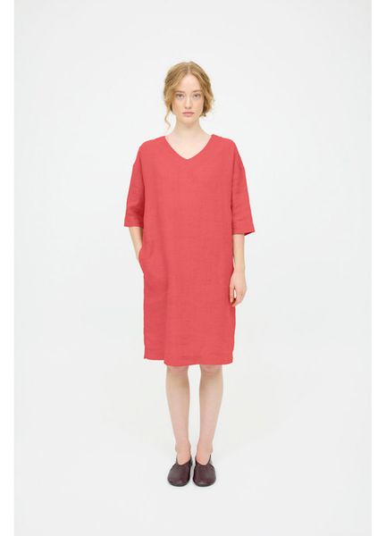 Hovedbilde PreOrder: 11006 Dress V-Neck, Lin