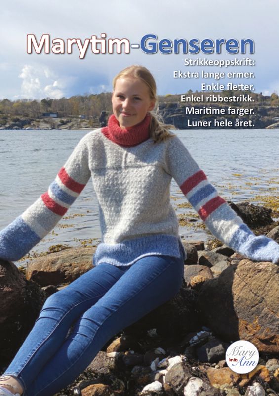 Marytim-genseren, strikkeoppskrift