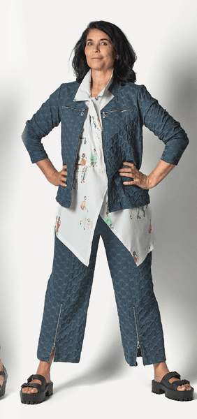 Hovedbilde PreOrder: 2115 Jakke, Bubble, Bomull, Blå