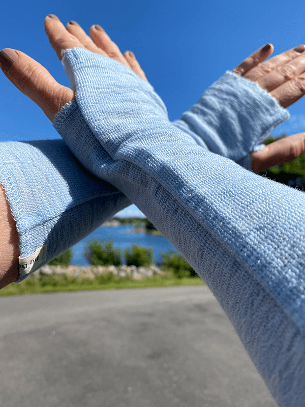 1014 Pulser, Sky Blue Melange, Merino