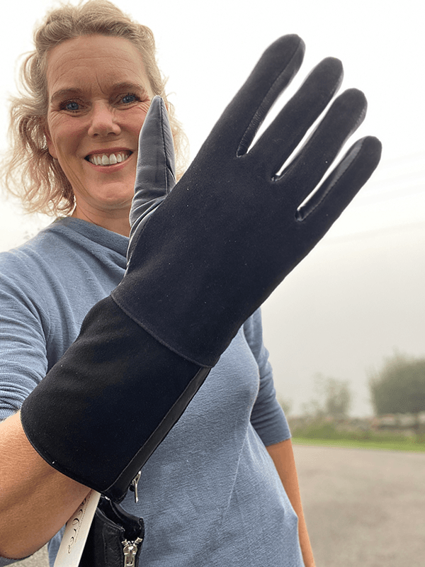 Cremona Hansker, Skinn, Black