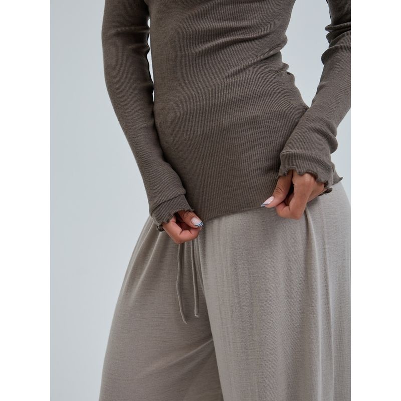 Wooly Boat Neck, Fungi, Merino / Silke