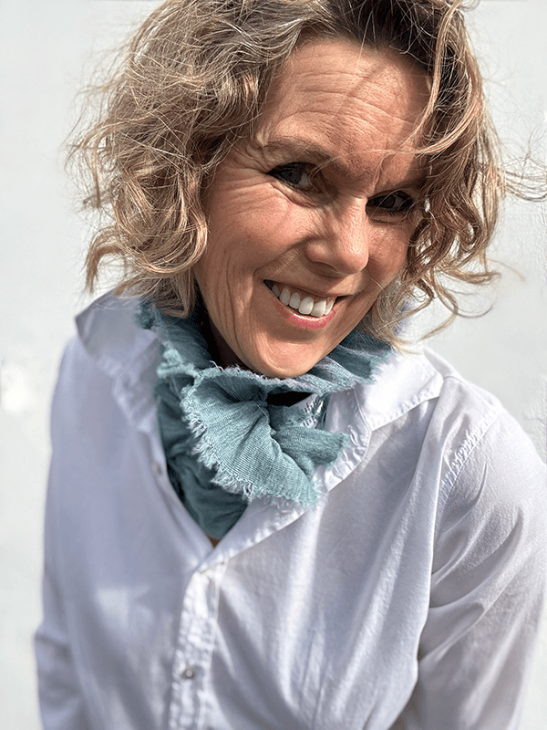 1051 Skjerf / Hårbånd Flounce, Artic Melange, Merino