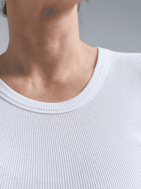 Allure T-Genser, Bomull, White