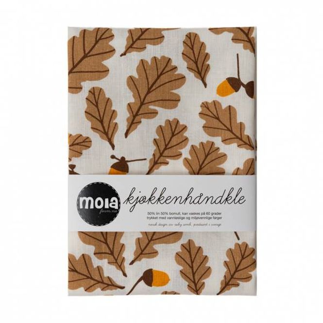 Hovedbilde Kjøkkenhåndkle Eik, Brun