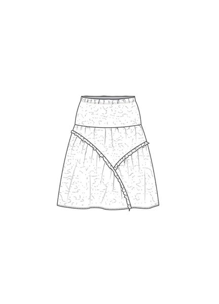 Hovedbilde PreOrder: 5507 Skirt Flounces, Bubble Wool