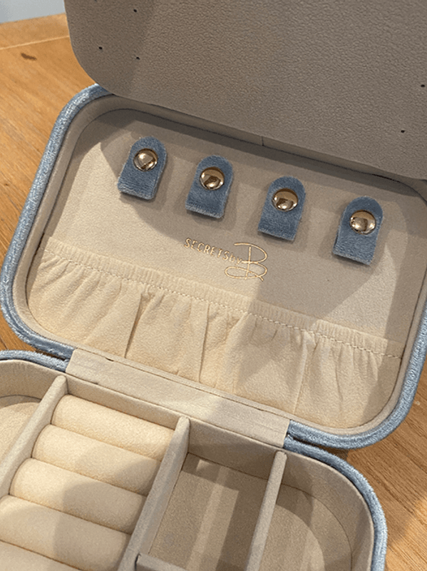 Smykkeskrin Medium, Lyseblå