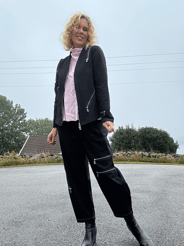 4167 Bukse Stretch, Ballong, Black, Bomull