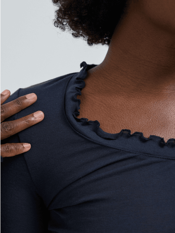 Romance T-Genser, Bomull, Midnight