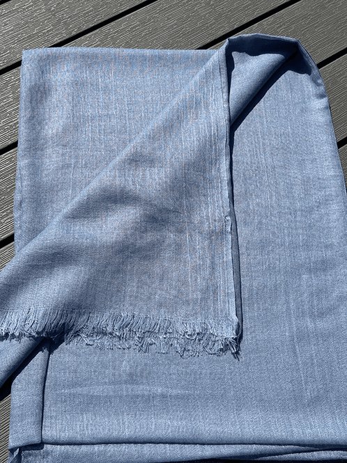 Hovedbilde Ulrikke Skjerf, Steel Blue, Bomull / Modal