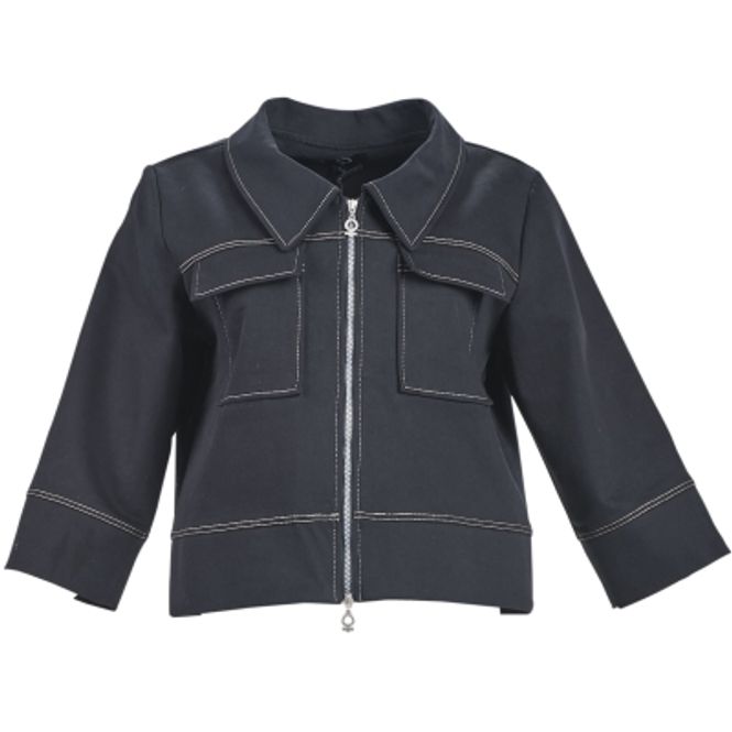 Hovedbilde 2142 Jakke Denim Stretch, Black, Bomull
