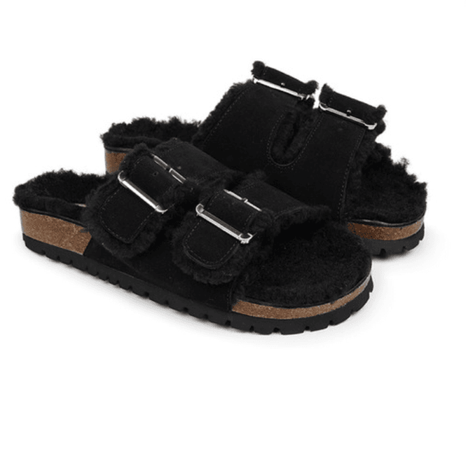 Hovedbilde Denali Tøfler / SlipIn, SaueUll, Sort