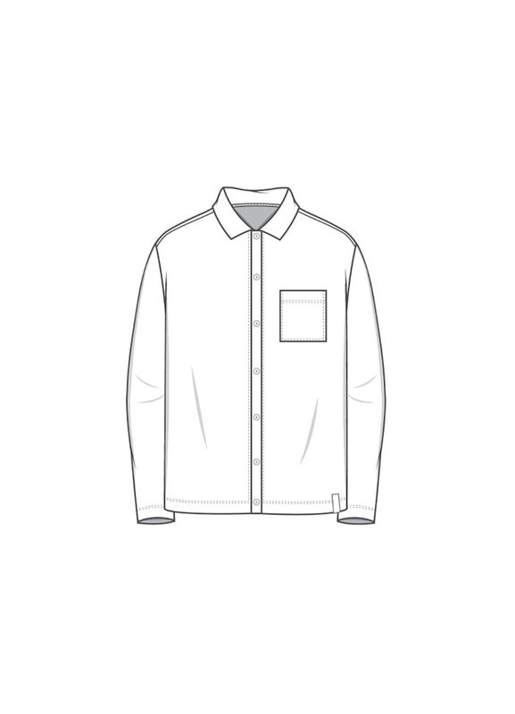 PreOrder: 8025 Shacket / Jacket, Merino, Ram, S-XXXL