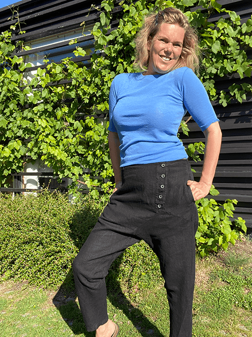 Hovedbilde 11023 SailorPants, Black, Lin
