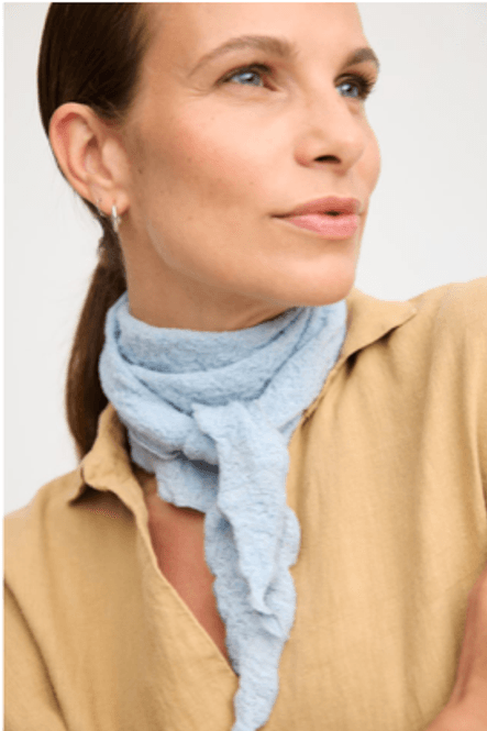 Hovedbilde 1505 TriangelSkjerf (S), Blue Mist, Bubble Wool