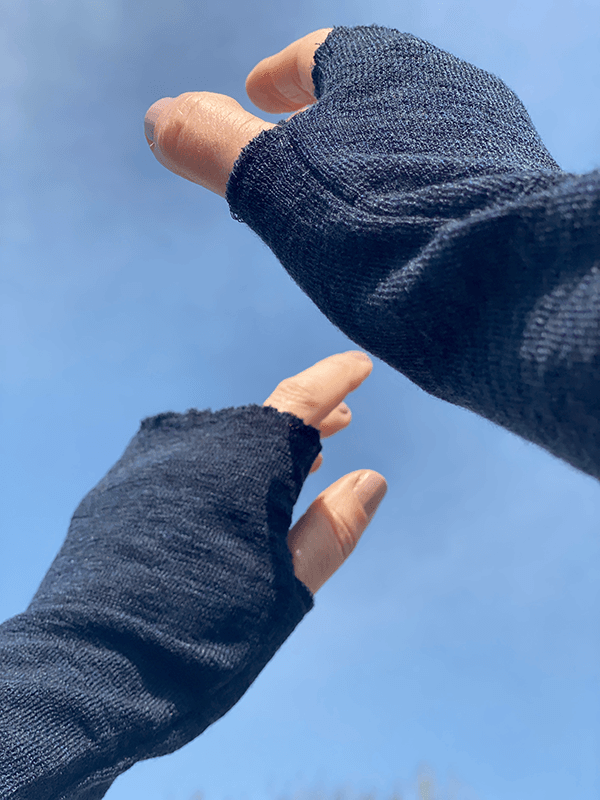 1014 Pulser, Midnight Blue Melange, Merino