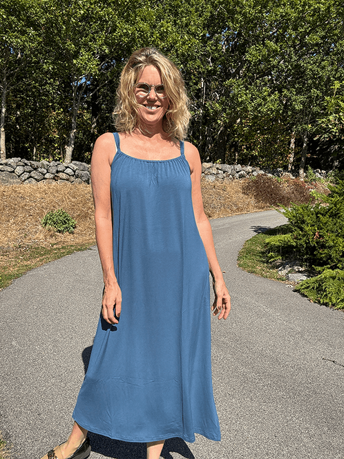 Hovedbilde 7622 Strap Dress, Denim Blue, Bamboo