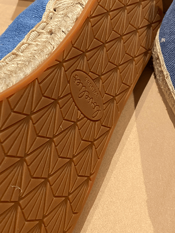 Gazzetta Denim Espadrilles, Sky Blue