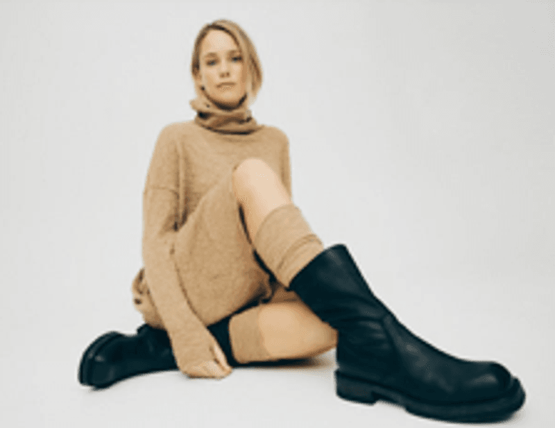 1502 LeggVarmere, Light Camel Melange, Bubble Wool