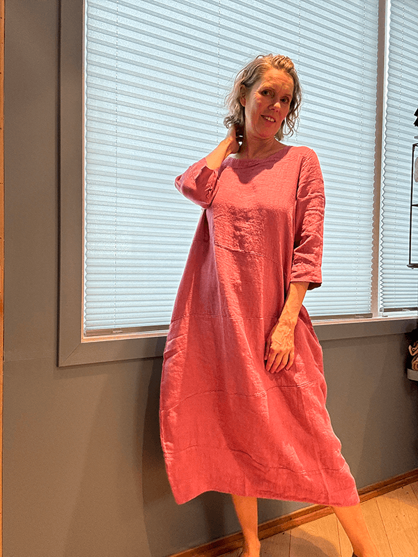 11000 Kjole, Dusty Camelia, Lin