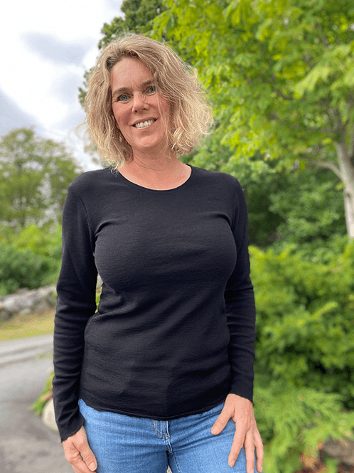 Hovedbilde 4002 T-Genser, Black, Merino