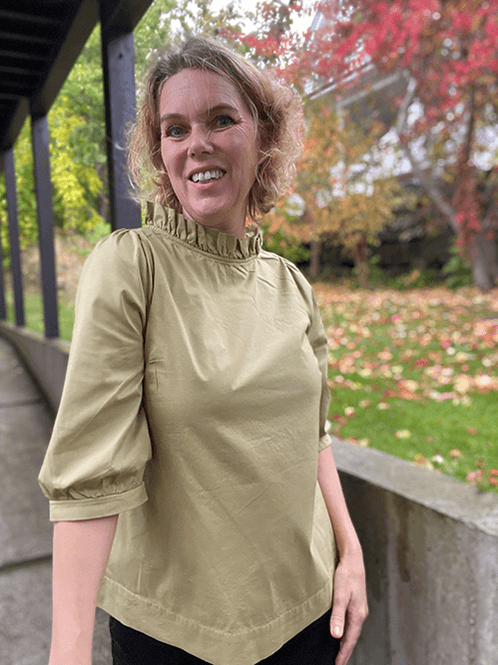 Hovedbilde 13005 Bluse Puff, Herb, Poplin