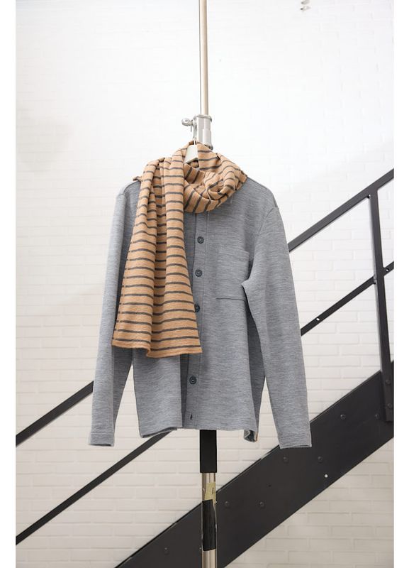 PreOrder: 1054 Scarf, Merino, Ram, One Size