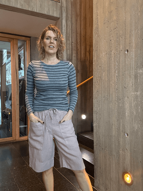 11030 Shorts, Blush, Lin