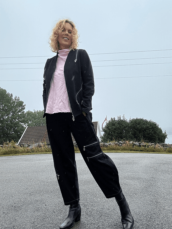 4167 Bukse Stretch, Ballong, Black, Bomull