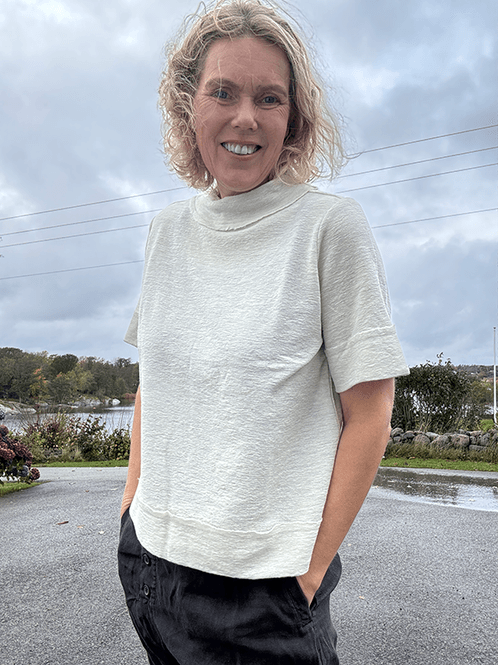 Hovedbilde 4070 T-Skjorte Raw Edges, Pearl Grey Melange, ...