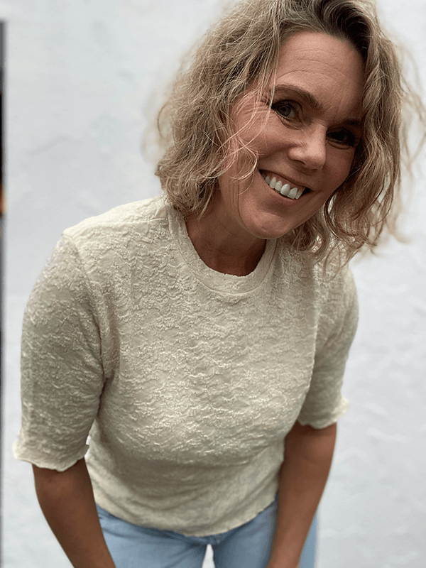 4505 T-Skjorte, Raw White, Bubble Wool