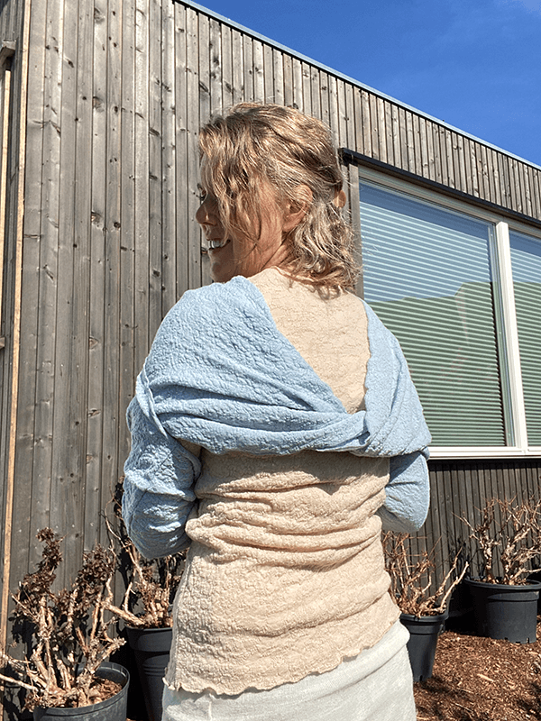 1507 SkulderVarmer, Blue Mist, Bubble Wool