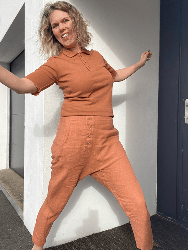 11023 SailorPants, Pecan Brown, Lin